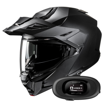 Modular HJC i80 Semi Flat Black + Kit bluetooth 5R Lite Solo