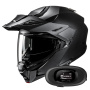 Casque Modular HJC i80 Semi Flat Black + Kit bluetooth 5R Lite Solo