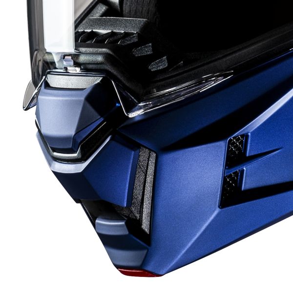 HJC i80 Semi Flat Metallic Blue + Kit Bluetooth BT Mini