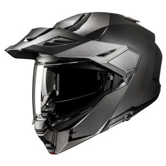 HJC i80 Semi Flat Titanium + Kit Bluetooth Lokui K30