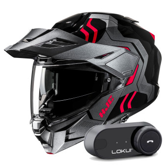 Modular HJC i80 Velly MC1 + Kit Bluetooth Lokui K30