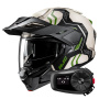Casque Modular HJC i80 Velly MC4SF + Kit Bluetooth 5S Solo
