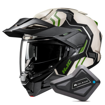 Modular HJC i80 Velly MC4SF + Kit Bluetooth BT Mini