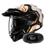 Casque Modular HJC i80 Velly MC7 + Kit bluetooth 5R Lite Solo