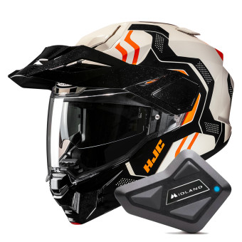 Modular HJC i80 Velly MC7 + Kit Bluetooth BT Mini