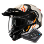Casque Modular HJC i80 Velly MC7 + Kit Bluetooth BT Mini