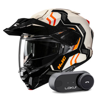 Modular HJC i80 Velly MC7 + Kit Bluetooth Lokui K30