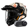 Casque Modular HJC i80 Velly MC7 + Kit Bluetooth Lokui K30