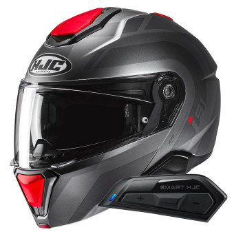 Modular HJC i91 Arven MC1SF + Kit Bluetooth Smart 11B