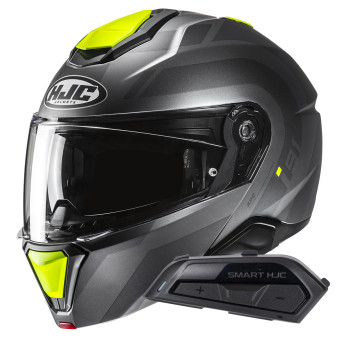 Modular HJC i91 Arven MC3HSF + Kit Bluetooth Smart 21B