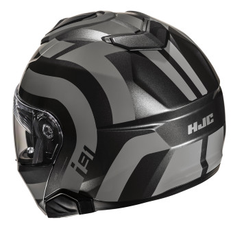 HJC i91 Arven MC5 + Kit Bluetooth Smart 11B