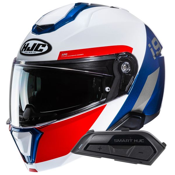 Modular HJC i91 Bina MC21 + Kit Bluetooth Smart 21B Flat Black