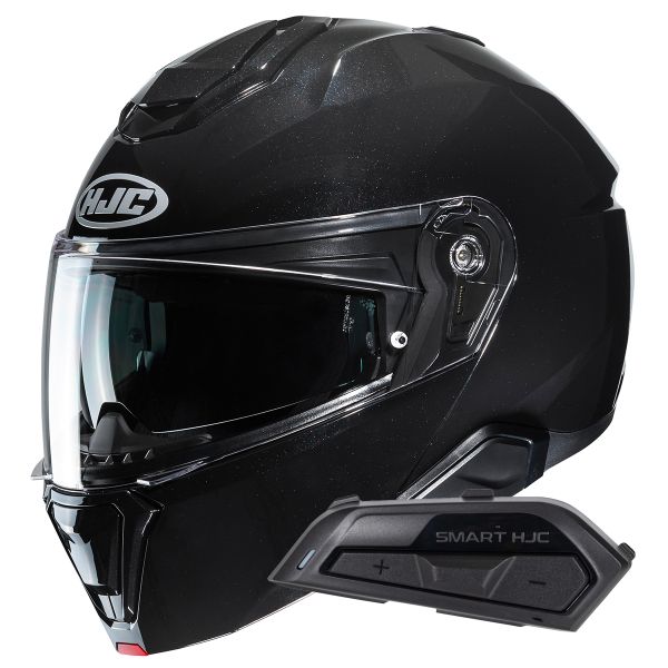 Modular HJC i91 Black + Kit Bluetooth Smart 21B Flat Black Modular HJC i91 Black + Kit Bluetooth Smart 21B Flat Black
