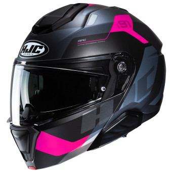 HJC i91 Carst MC8SF + Kit Bluetooth Smart 21B Flat Black