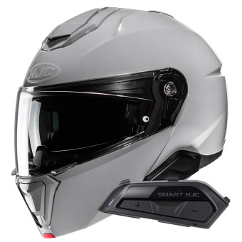 Modular HJC i91 N. Grey+ Kit Bluetooth Smart 21B Flat Black