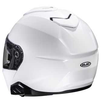 HJC i91 Pearl White+ Kit Bluetooth Smart 11B