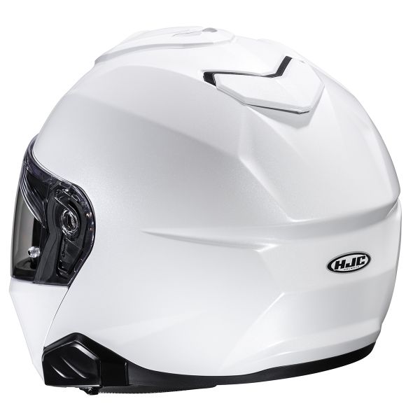 HJC i91 Pearl White