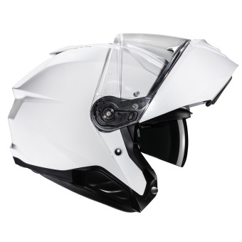 HJC i91 Pearl White+ Kit Bluetooth Smart 11B