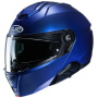 Casque Modular HJC i91 Semi Flat Metallic Blue
