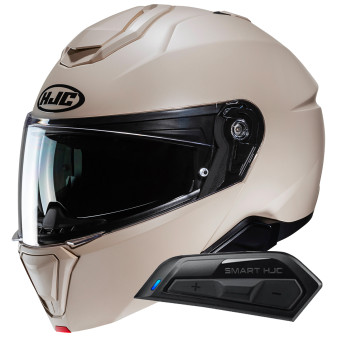 Modular HJC i91 Semi Flat Sand Beige+ Kit Bluetooth Smart 11B
