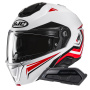 Casque Modular HJC i91 Tricus MC1 + Kit Bluetooth Smart 21B