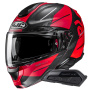 Casque Modular HJC RPHA91 Blat MC1SF + Kit Bluetooth Smart 21B