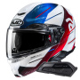 Casque Modular HJC RPHA91 Blat MC21 + Kit Bluetooth Smart 21B