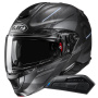 Casque Modular HJC RPHA91 Blat MC5SF + Kit Bluetooth Smart 11B