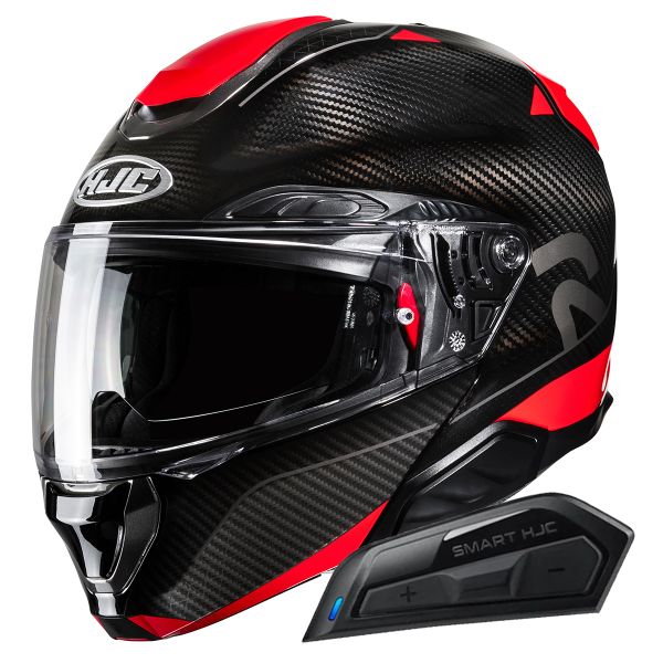 Modular HJC RPHA91 Carbon Noela MC1 + Kit Bluetooth Smart 11B Modular HJC RPHA91 Carbon Noela MC1 + Kit Bluetooth Smart 11B