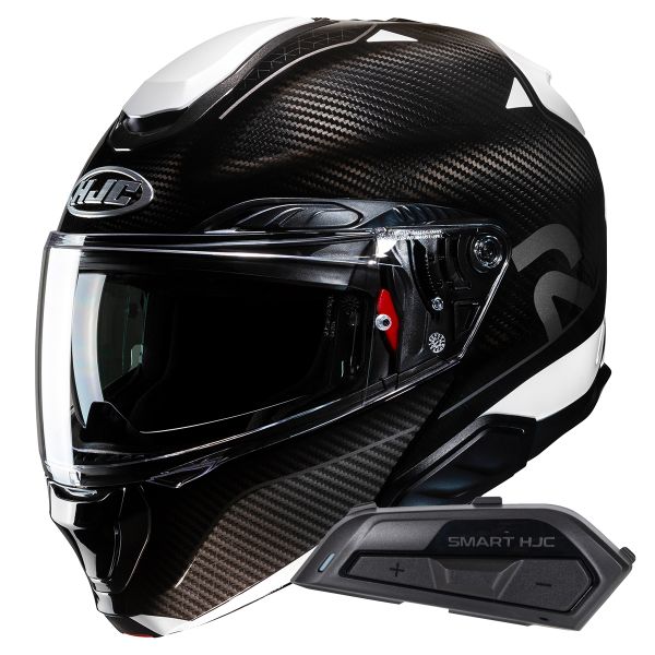 Modular HJC RPHA91 Carbon Noela MC5 + Kit Bluetooth Smart 21B