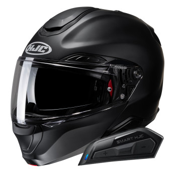 Modular HJC RPHA91 Matte Black + Kit Bluetooth Smart 11B