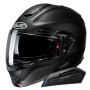 Casque Modular HJC RPHA91 Matte Black + Kit Bluetooth Smart 11B