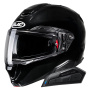 Casque Modular HJC RPHA91 Metal Black + Kit Bluetooth Smart 11B