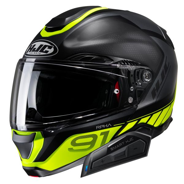 Modular HJC RPHA91 Rafino MC3HSF + Kit Bluetooth Smart 21B