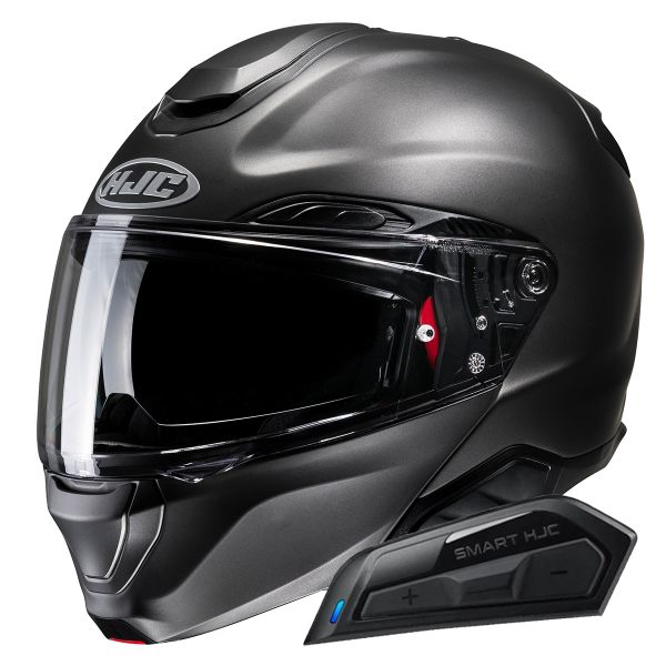 Modular HJC RPHA91 Semi Flat Titanium + Kit Bluetooth Smart 11B Modular HJC RPHA91 Semi Flat Titanium + Kit Bluetooth Smart 11B