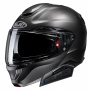 Casque Modular HJC RPHA91 Semi Flat Titanium + Kit Bluetooth Smart 21B