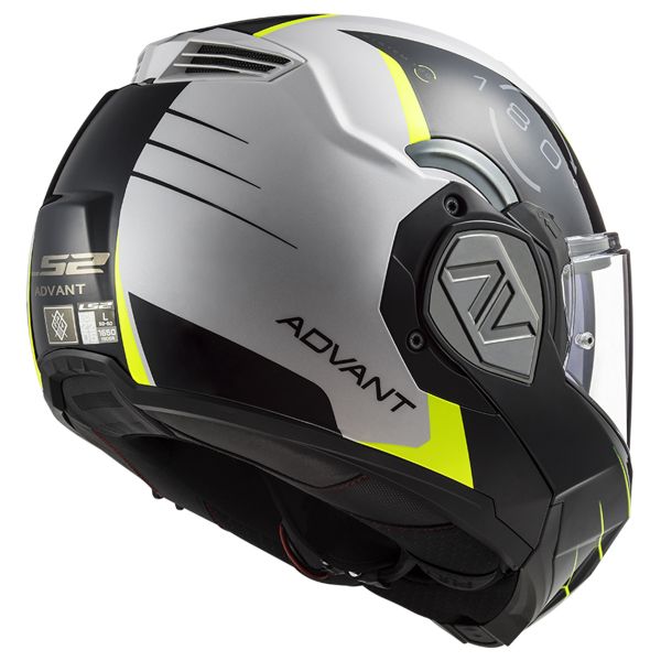 LS2 Advant Codex White Black FF906