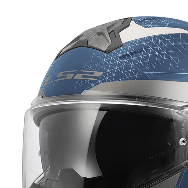 LS2 Advant II Astral Navy Blue Grey FF910