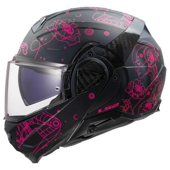 Modular LS2 Advant II Sophia Black Pink FF910
