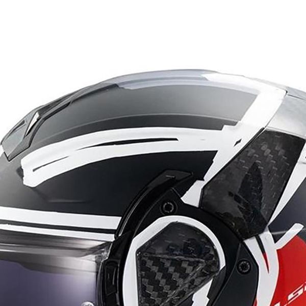 LS2 Advant II Tape Black FF910