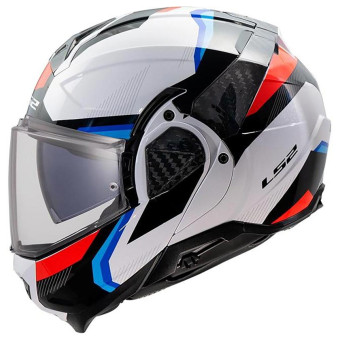 Modular LS2 Advant II Triple White Blue Red FF910