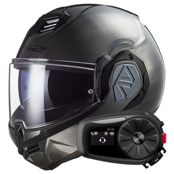 Modular LS2 Advant Jeans FF906 + Kit Bluetooth 5S Solo