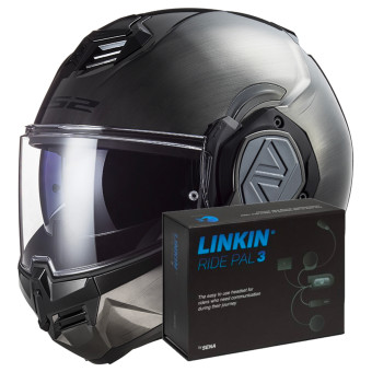 Modular LS2 Advant Jeans FF906 + Linkin Ride Pal III