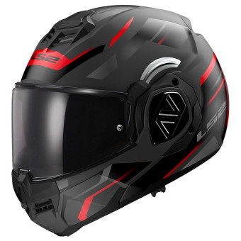 LS2 Advant Kuka Matt Black Red FF906 + Linkin Ride Pal III