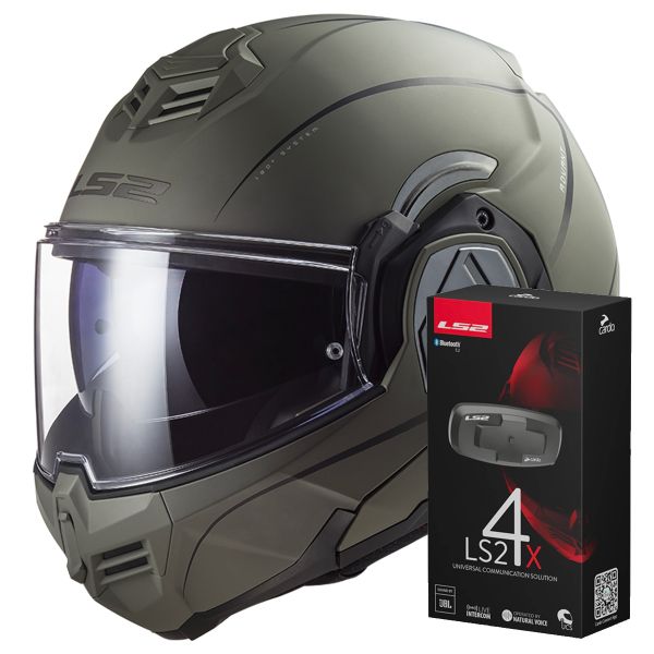 Modular LS2 Advant Special Matt Sand FF906 + Kit Bluetooth 4X Cardo Modular LS2 Advant Special Matt Sand FF906 + Kit Bluetooth 4X Cardo