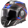 Casque Modular LS2 Advant X C Future II White Blue FF901