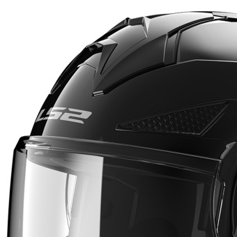 LS2 Advant X Negro Brillante FF901