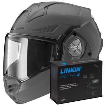Modular LS2 Advant X Grey Nardo FF901 + Linkin Ride Pal III