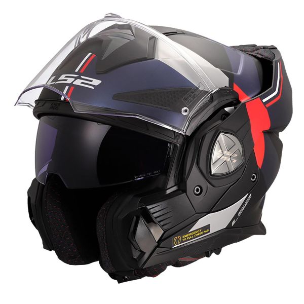 LS2 Advant X Ultra Azul Rojo FF901