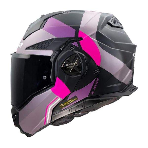 LS2 Advant X Ultra Gris Morado FF901